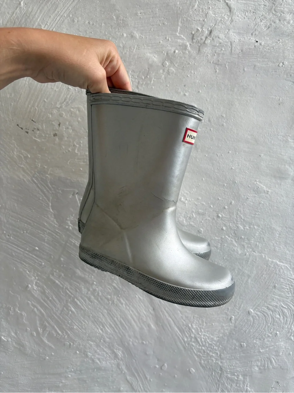 Hunter kids boots size 10 toddler